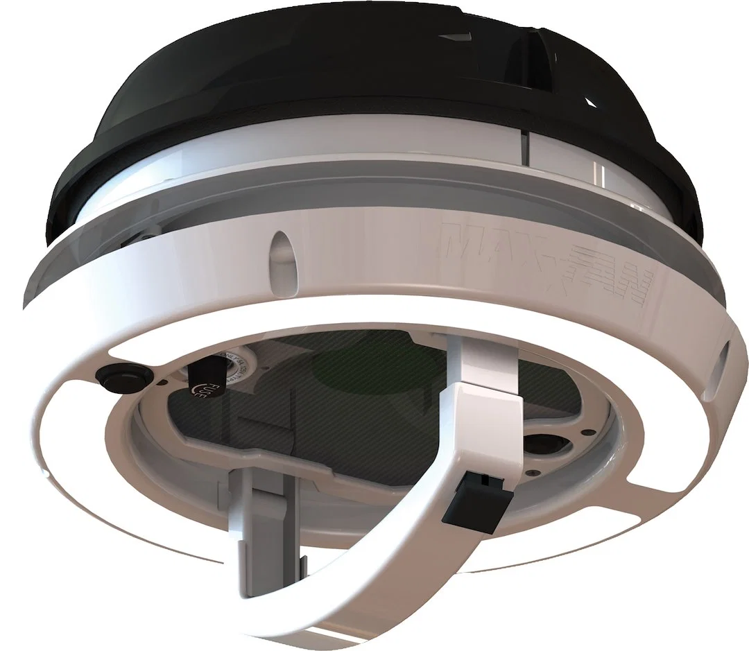 00-03810B – MAXXAIR VENT Roof Vent, Manual Lift Opening 6 Inch Diameter For 1 Inch Roof Thickness With Screen With 12...